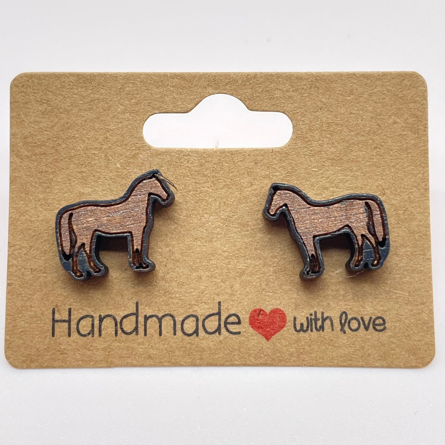 Horse (Full Body) Stud Earrings