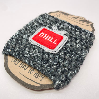 Netflix & Chill Crocheted Cup Cozy