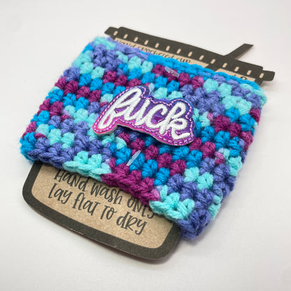 F*ck Crocheted Cup Cozy