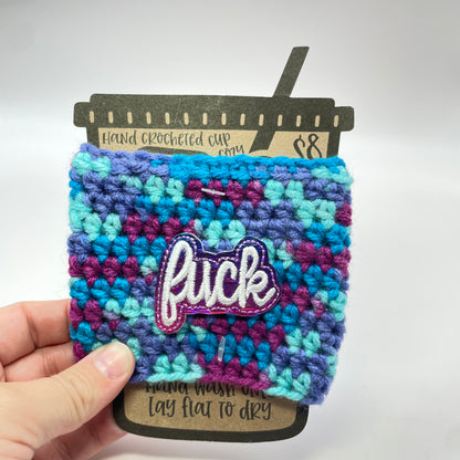 F*ck Crocheted Cup Cozy