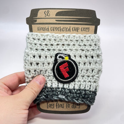 F Bomb Crocheted Cup Cozy