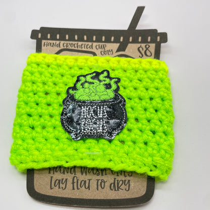 Hocus Pocus Crocheted Cup Cozy