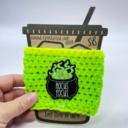 Hocus Pocus Crocheted Cup Cozy