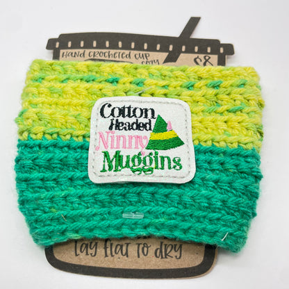 Cotton Headed Ninny Muggins Crocheted Cup Cozy