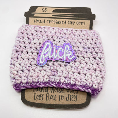 F*ck Crocheted Cup Cozy