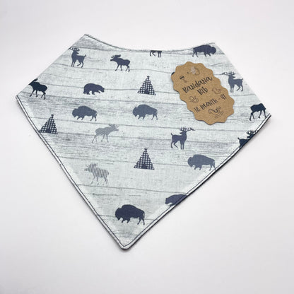 Camping with the Herd Baby Bib