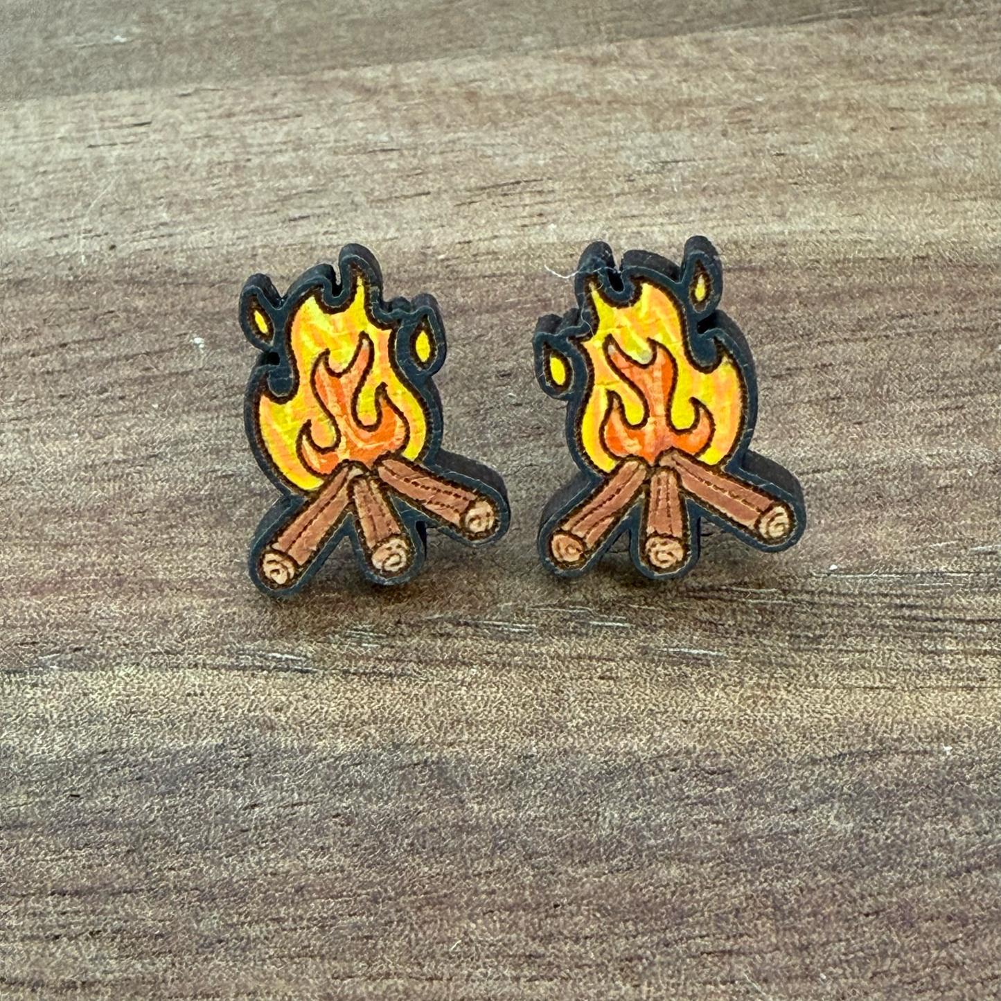 Campfire Stud Earrings