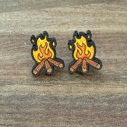 Campfire Stud Earrings