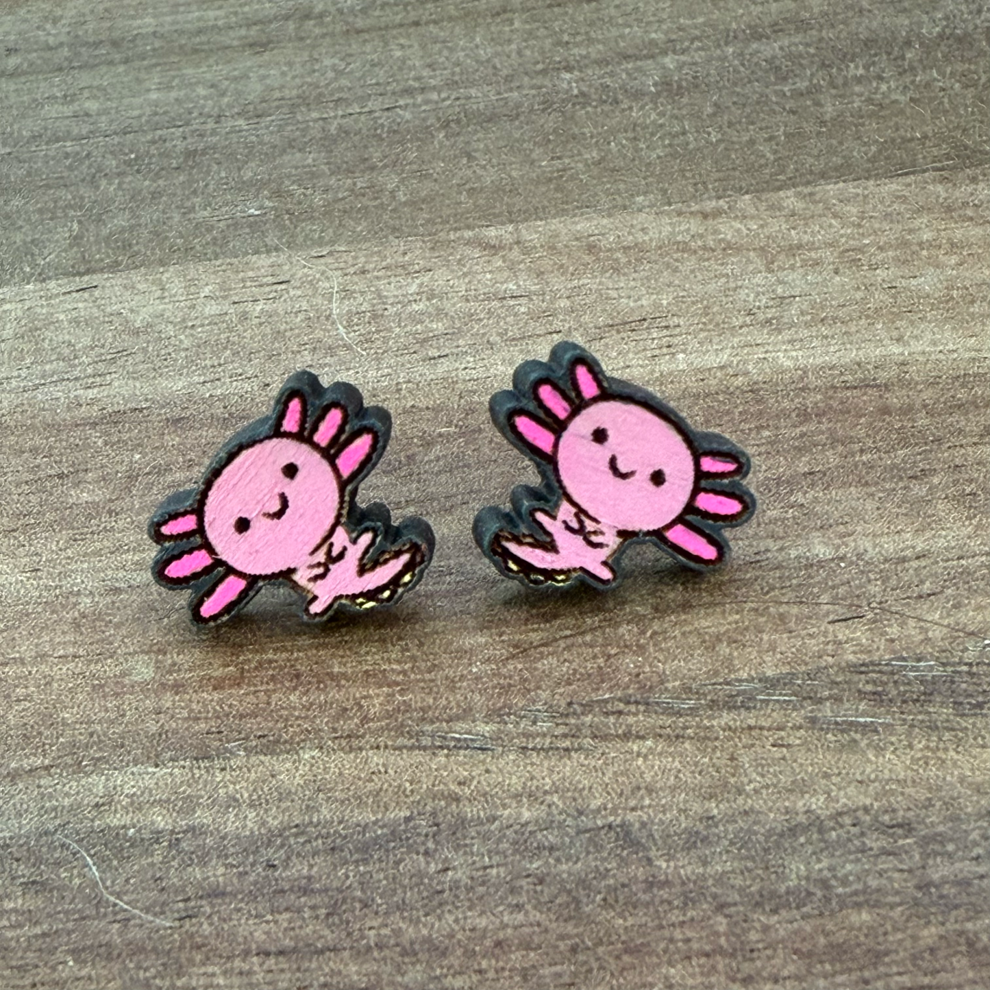 Axolotl Stud Earrings