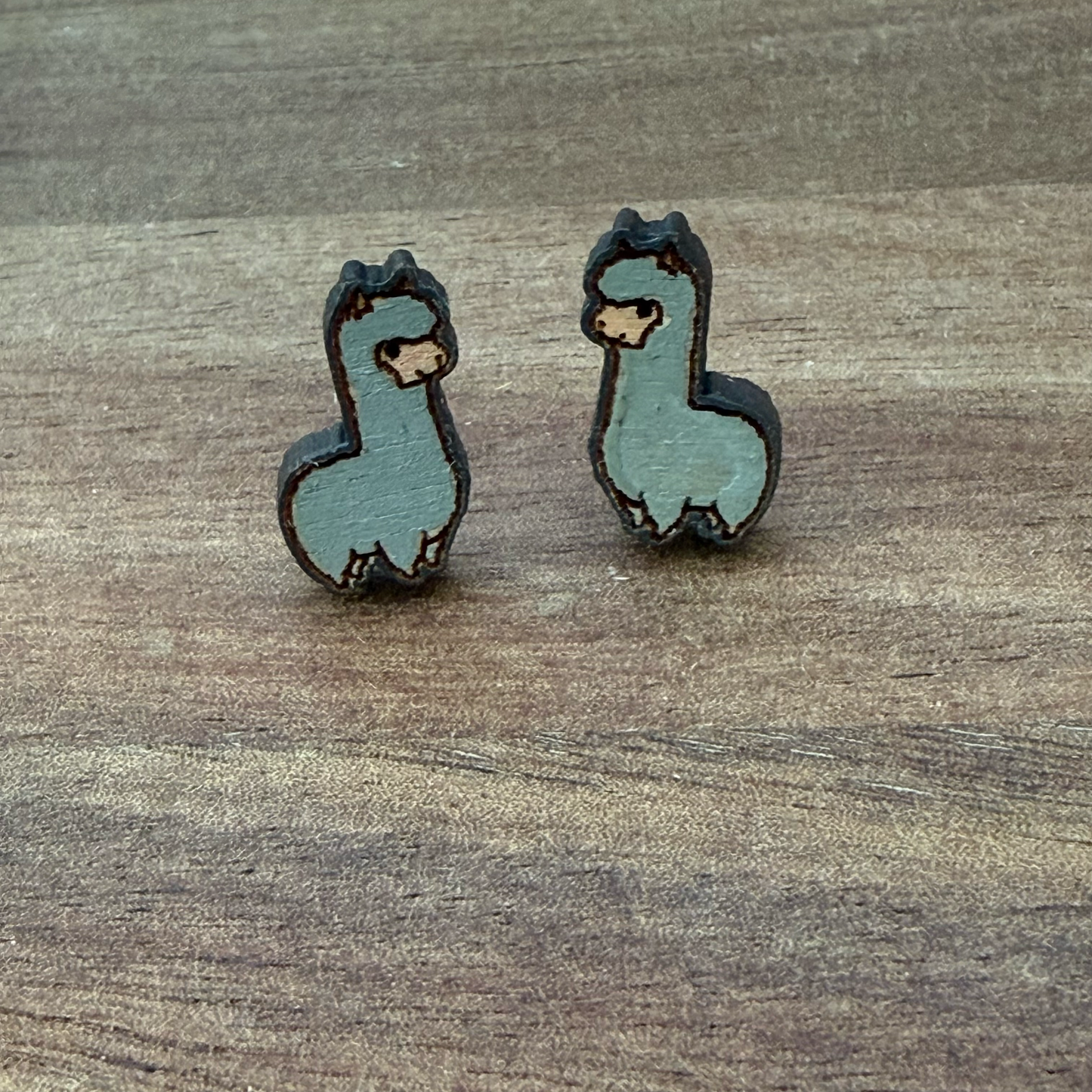 Alpaca Stud Earrings