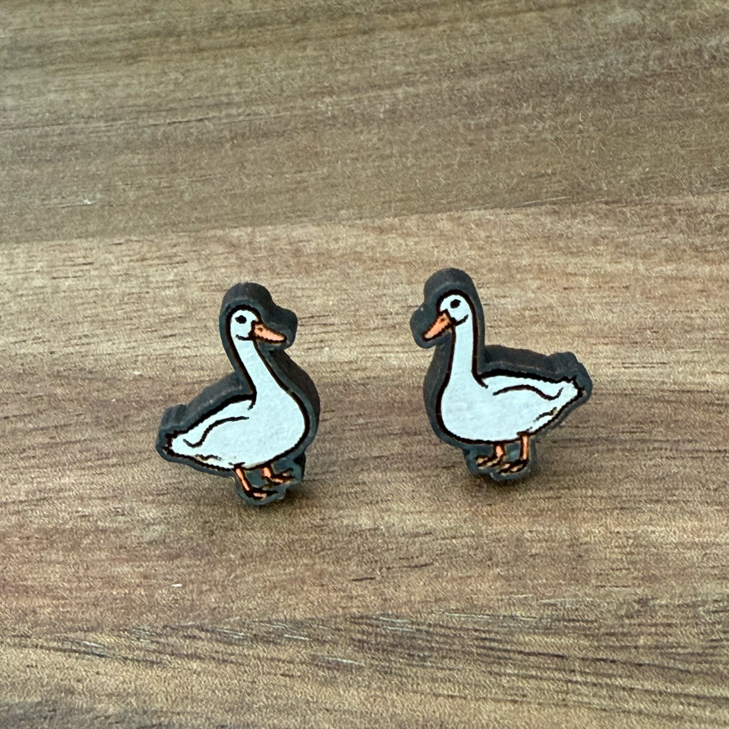 Goose Stud Earrings