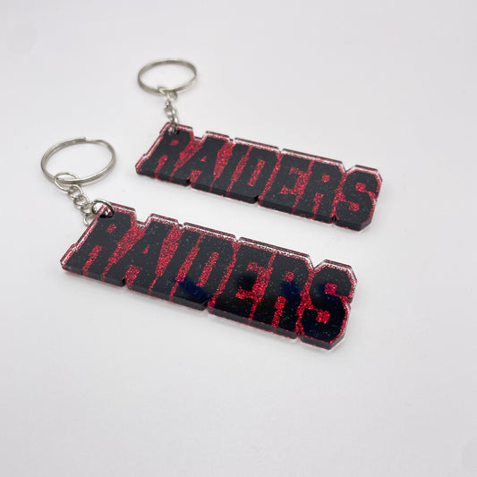 Raiders Acrylic Keychain