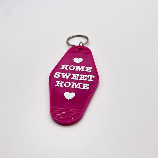 Home Sweet Home Hotel Keychain