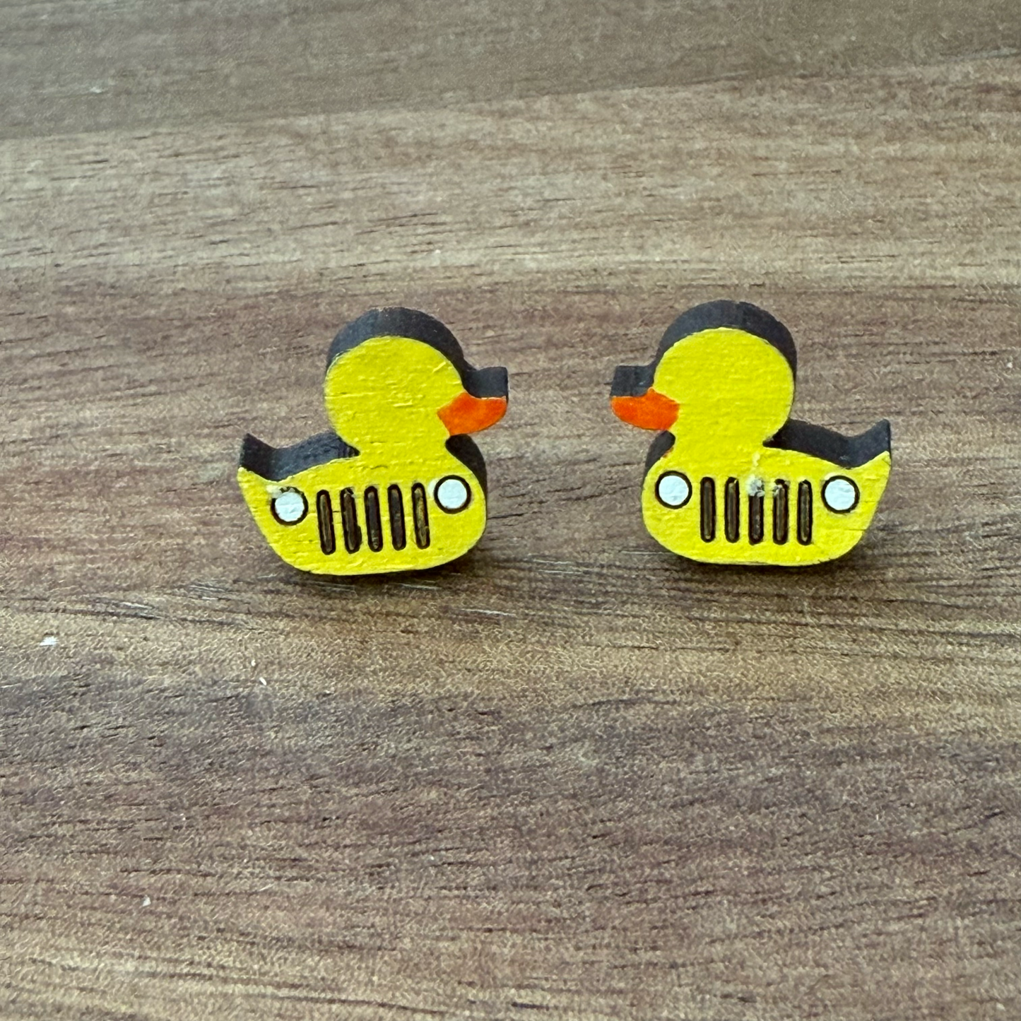 Duck JEEP Stud Earrings