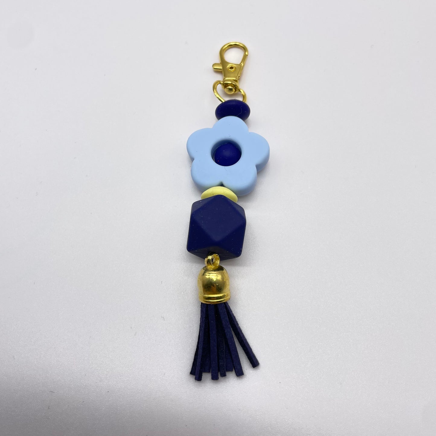 Flower Silicone Bead Zipper Pull