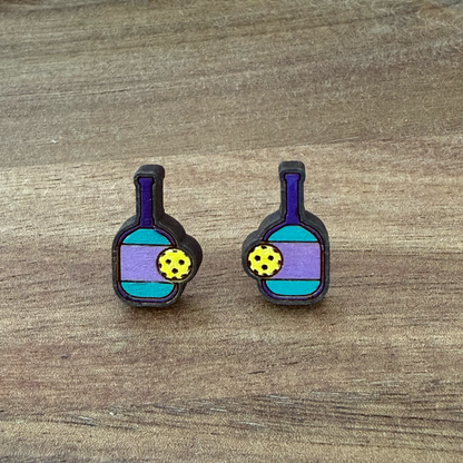 Pickleball Stud Earrings