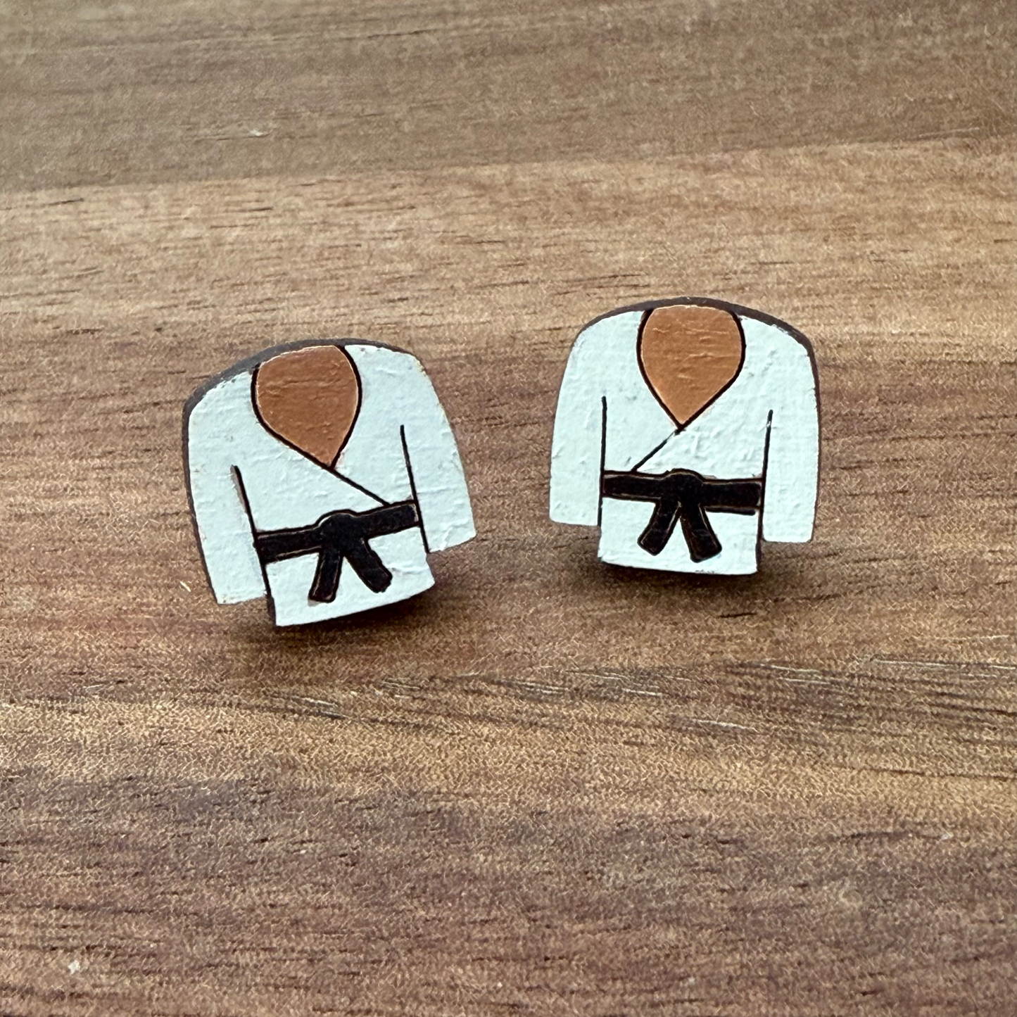 Karate Stud Earrings