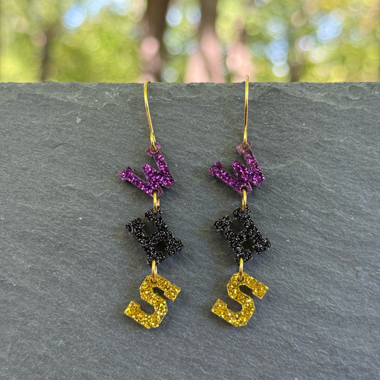 WHS Acrylic Drop Dangle Earrings