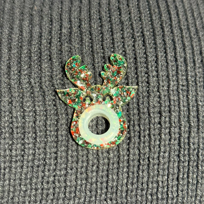 Reindeer Straw Topper