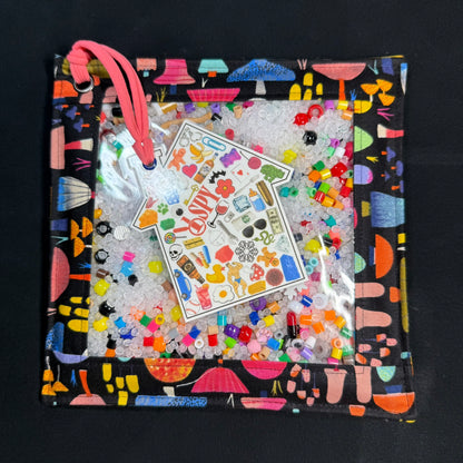 Mushroom Mania Adult Themed iSpy Bag