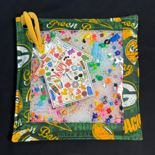 Cheesehead Adult Themed iSpy Bag