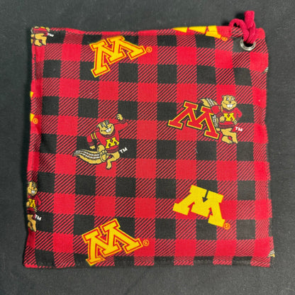 MN Gopher Plaid Adult Themed iSpy Bag