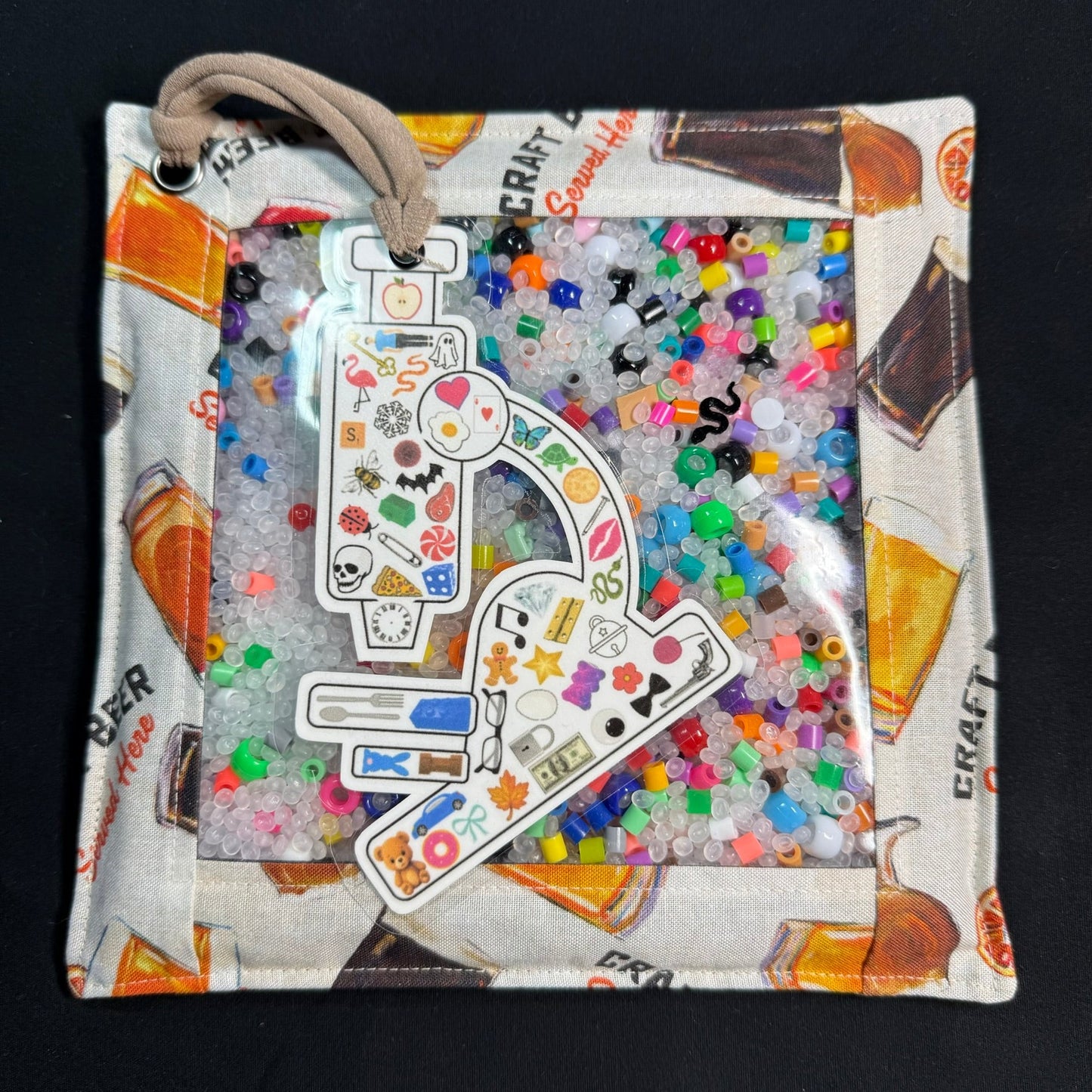 Craft Beer Served Here Micro Mini iSpy Bag