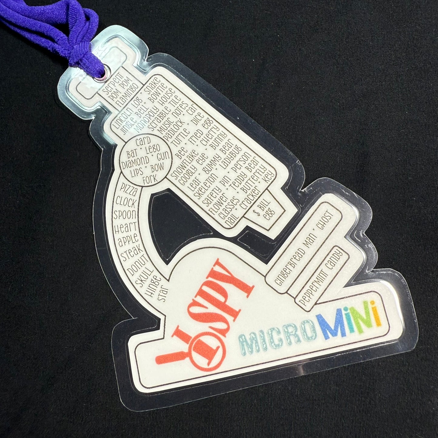 Sunflower Scatter Micro Mini iSpy Bag