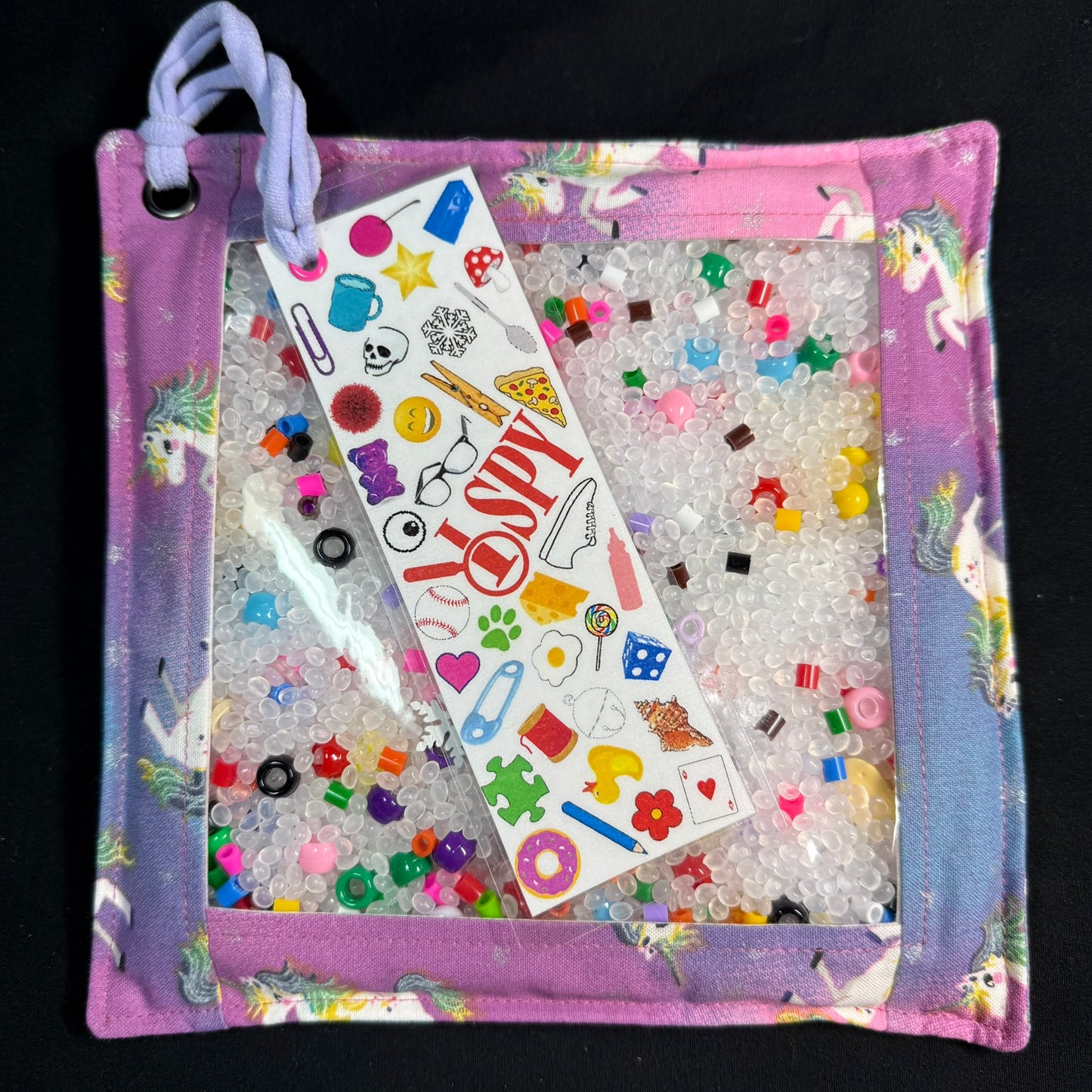 Cotton Candy Unicorn iSpy Bag