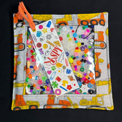 Constructions Vehicles iSpy Bag