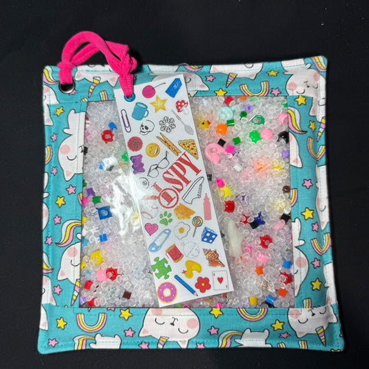 Unicorn Cat iSpy Bag