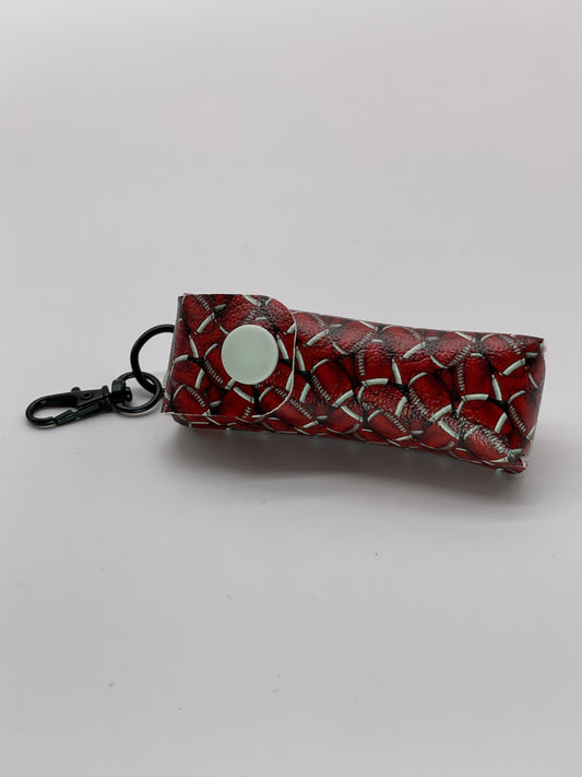 Football Lippie Keychain