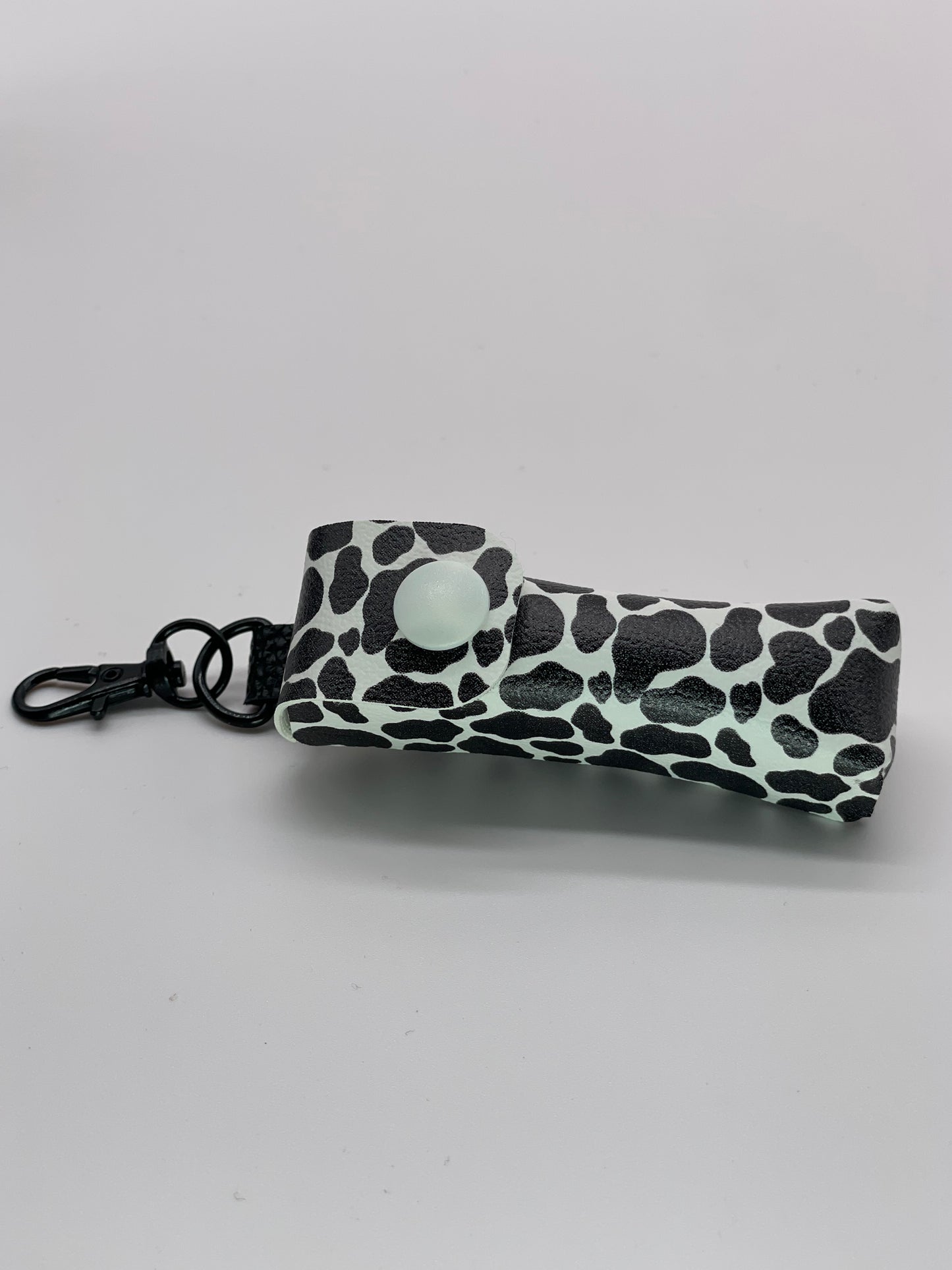 Spotted Cow Lippie Keychain