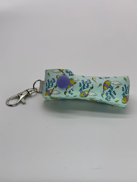 Oh, the Places You'll Go Lippie Keychain