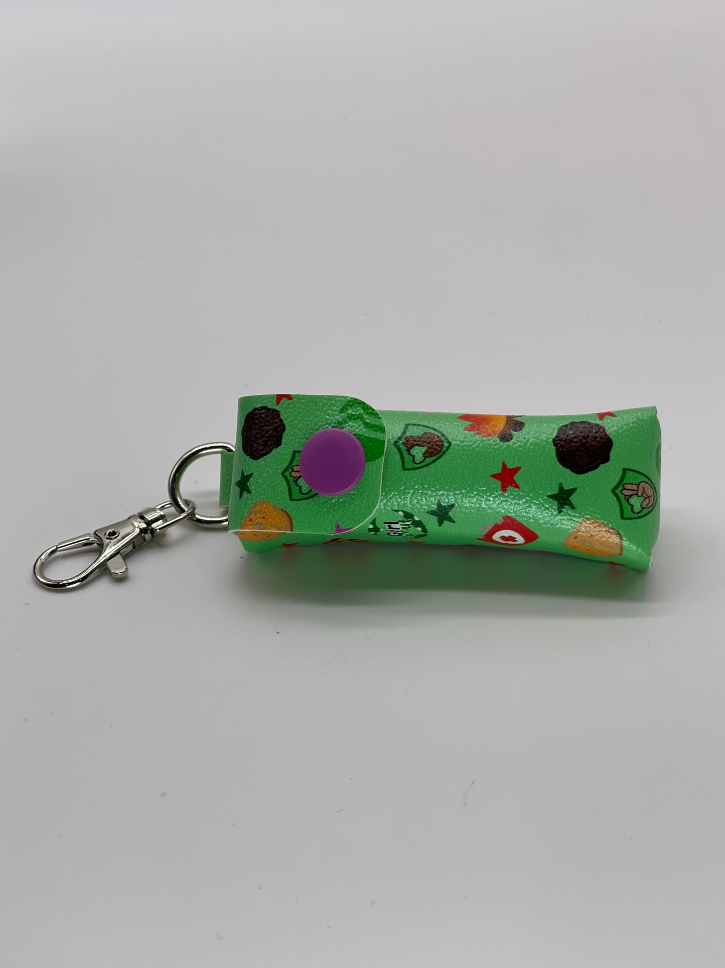 Girl Scout Lippie Keychain