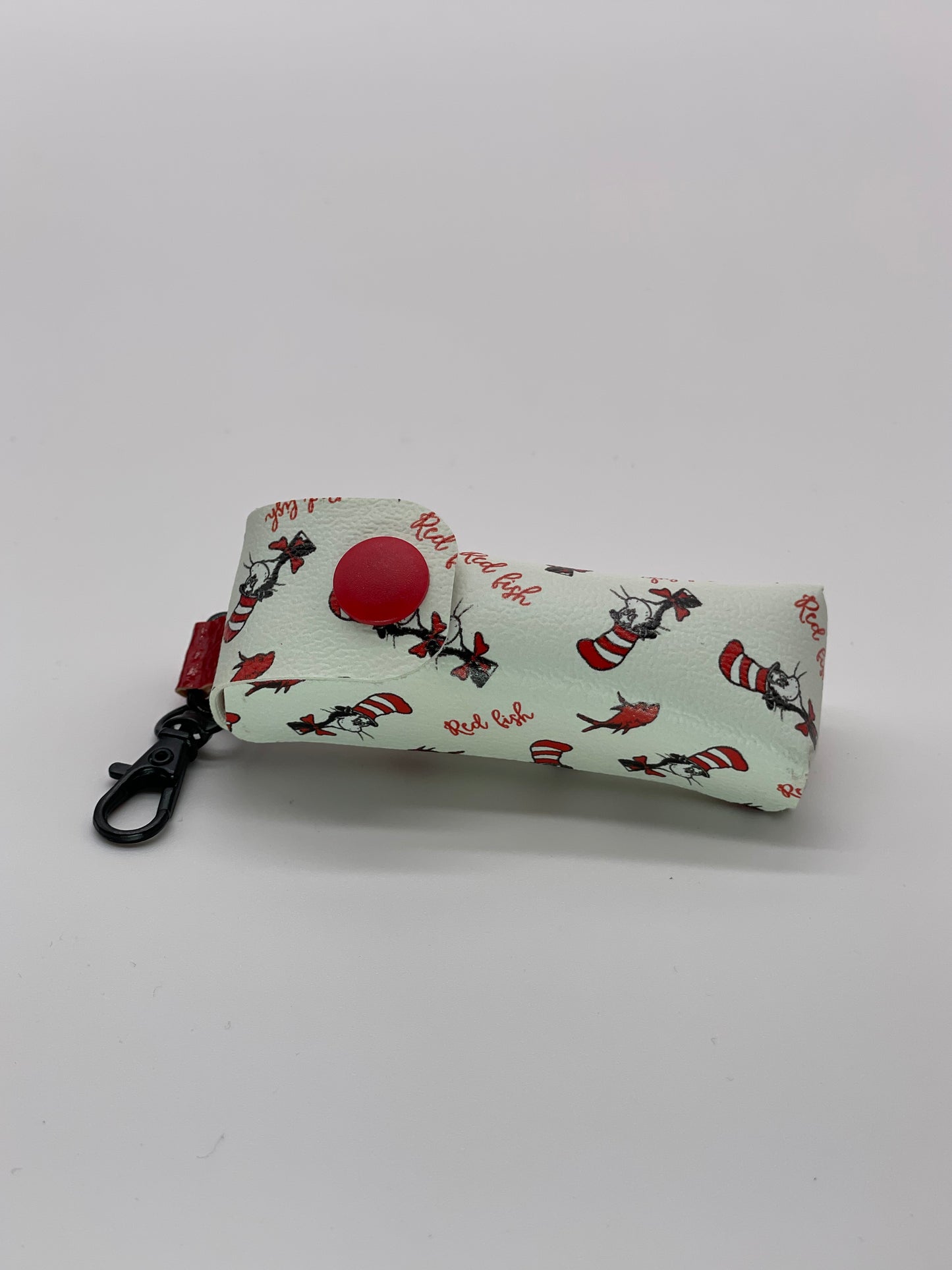 Cat in the Hat Lippie Keychain