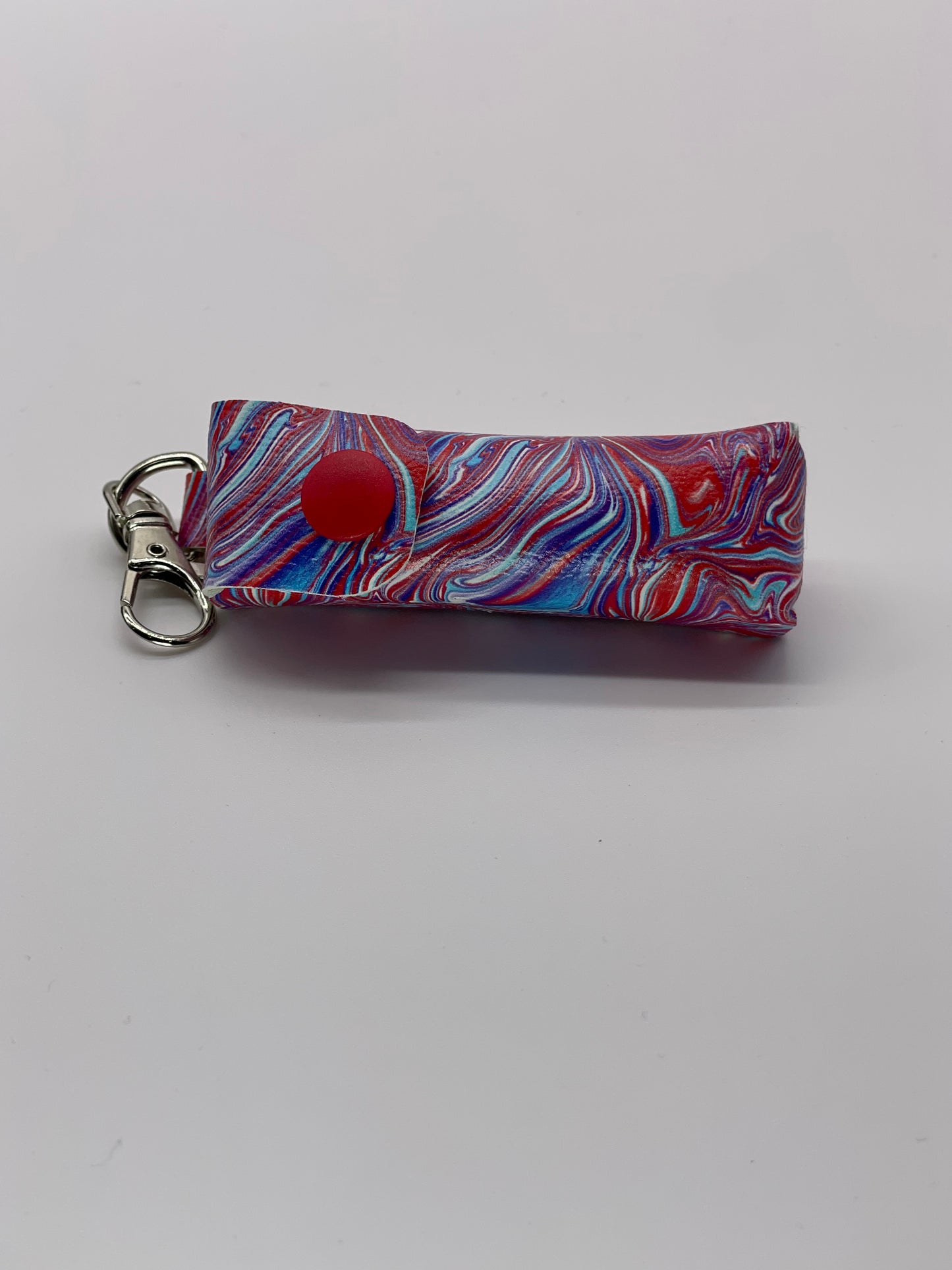 Americana Oil Spill Lippie Keychain