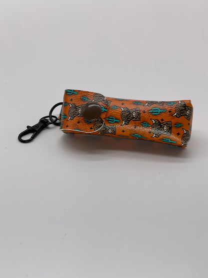 How Now Brown Cow Lippie Keychain