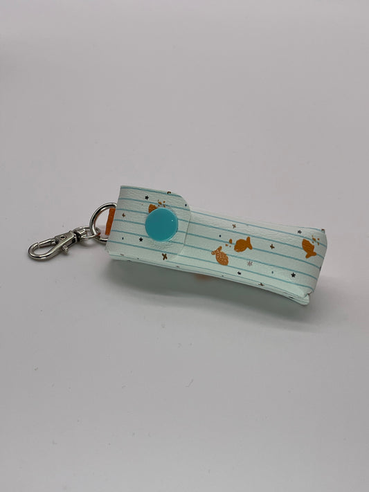 Fish School Lippie Keychain