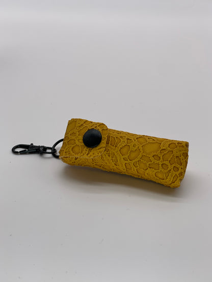 Mustard Butterlace Lippie Keychain