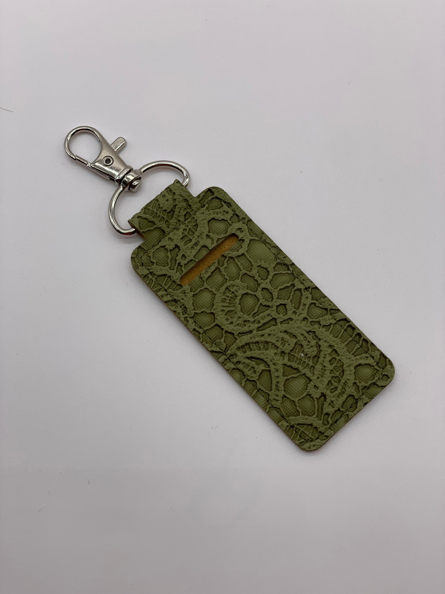 Olive Butterlace Flat Lippie Keychain