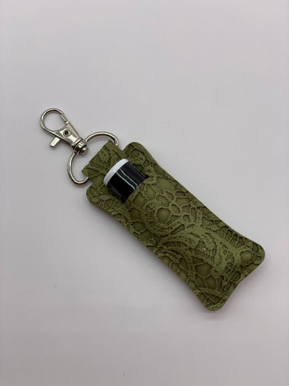 Olive Butterlace Flat Lippie Keychain