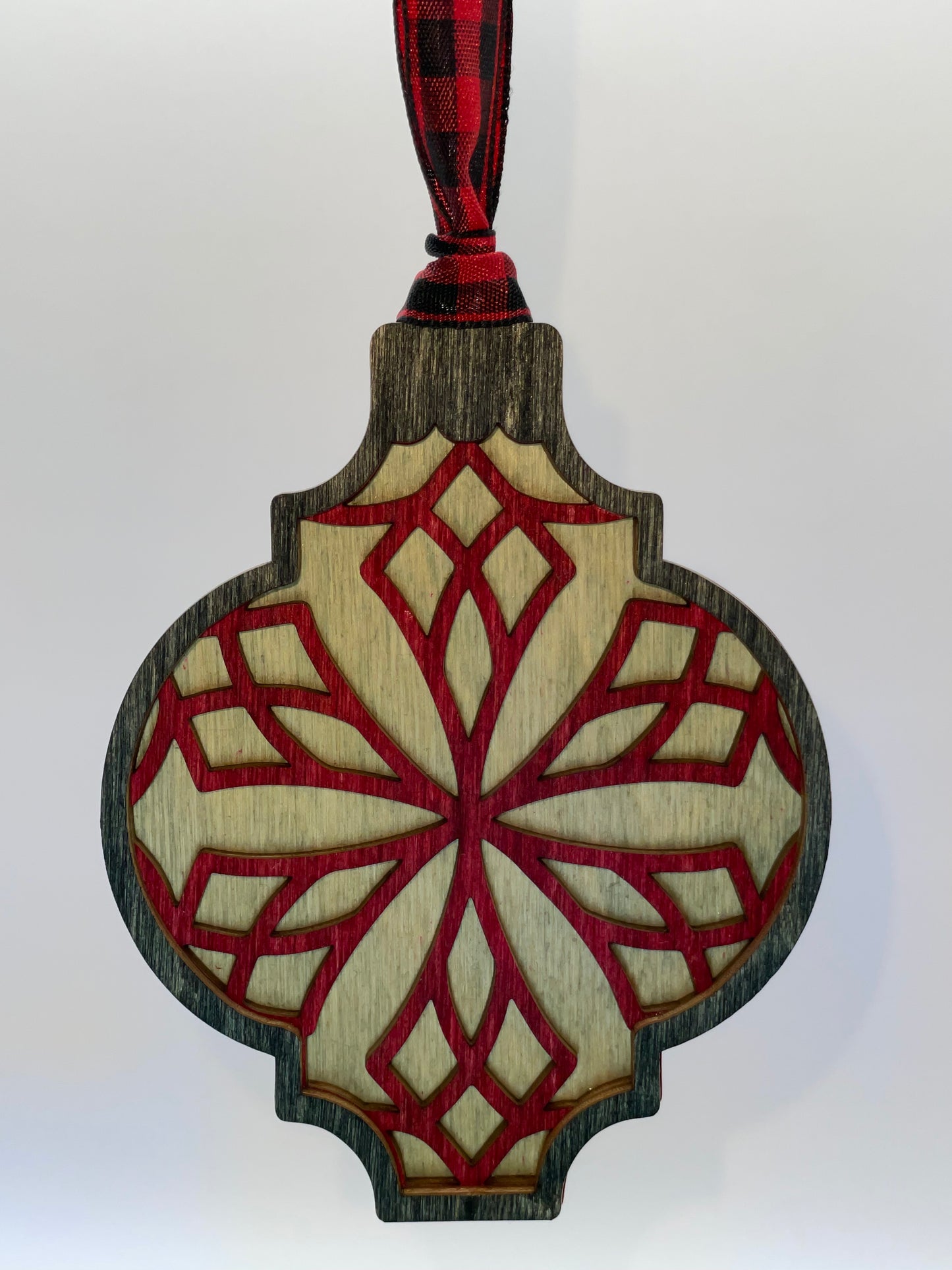 Classic Layered Wood Ornament