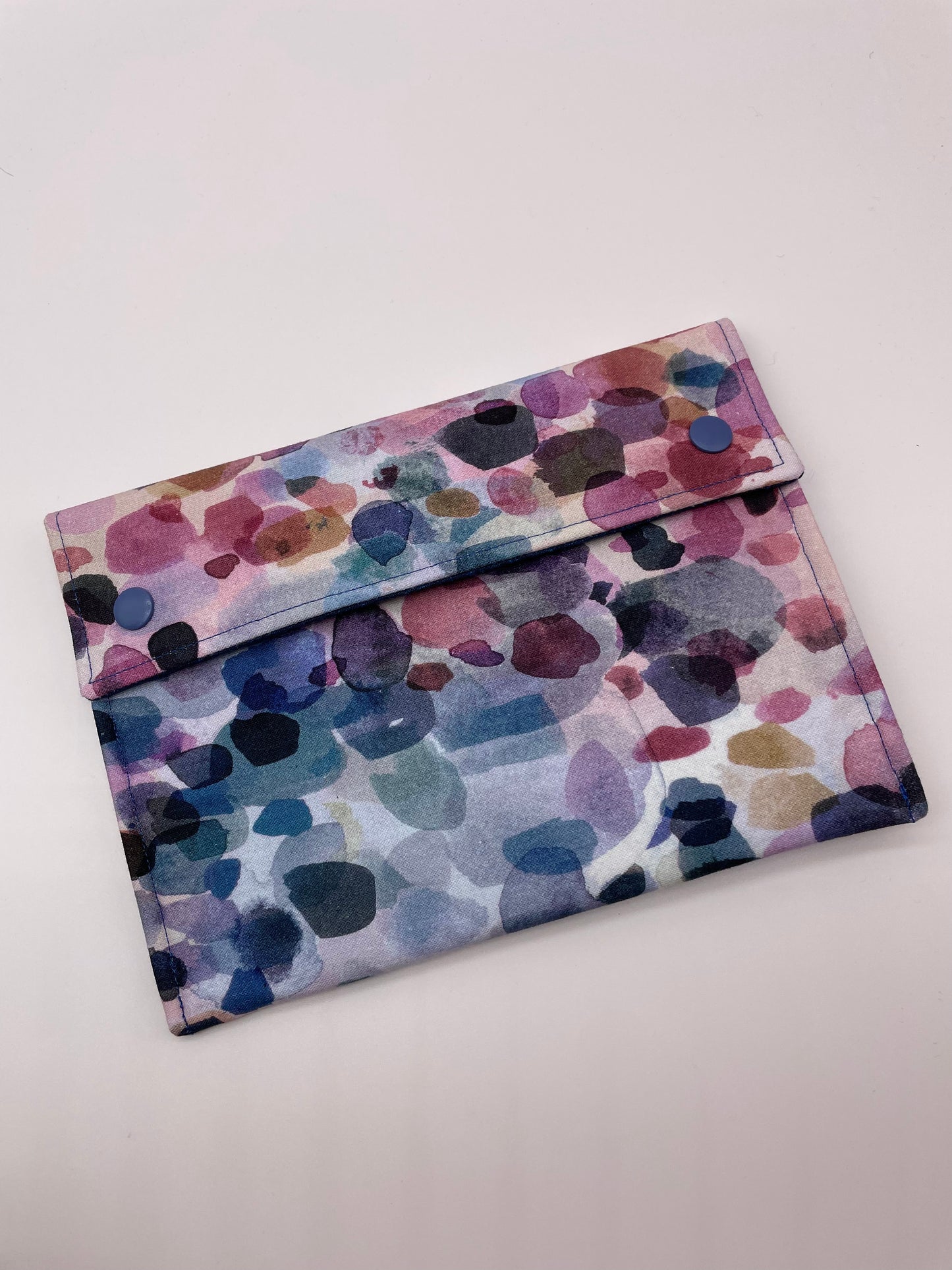 Plum Watercolor Spots Kindle Sleeve