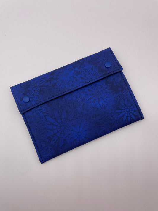 Blue Kaleidoscope Lace Kindle Sleeve