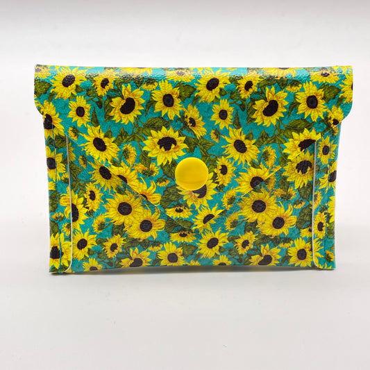 Sunflower Toss Card Wallet