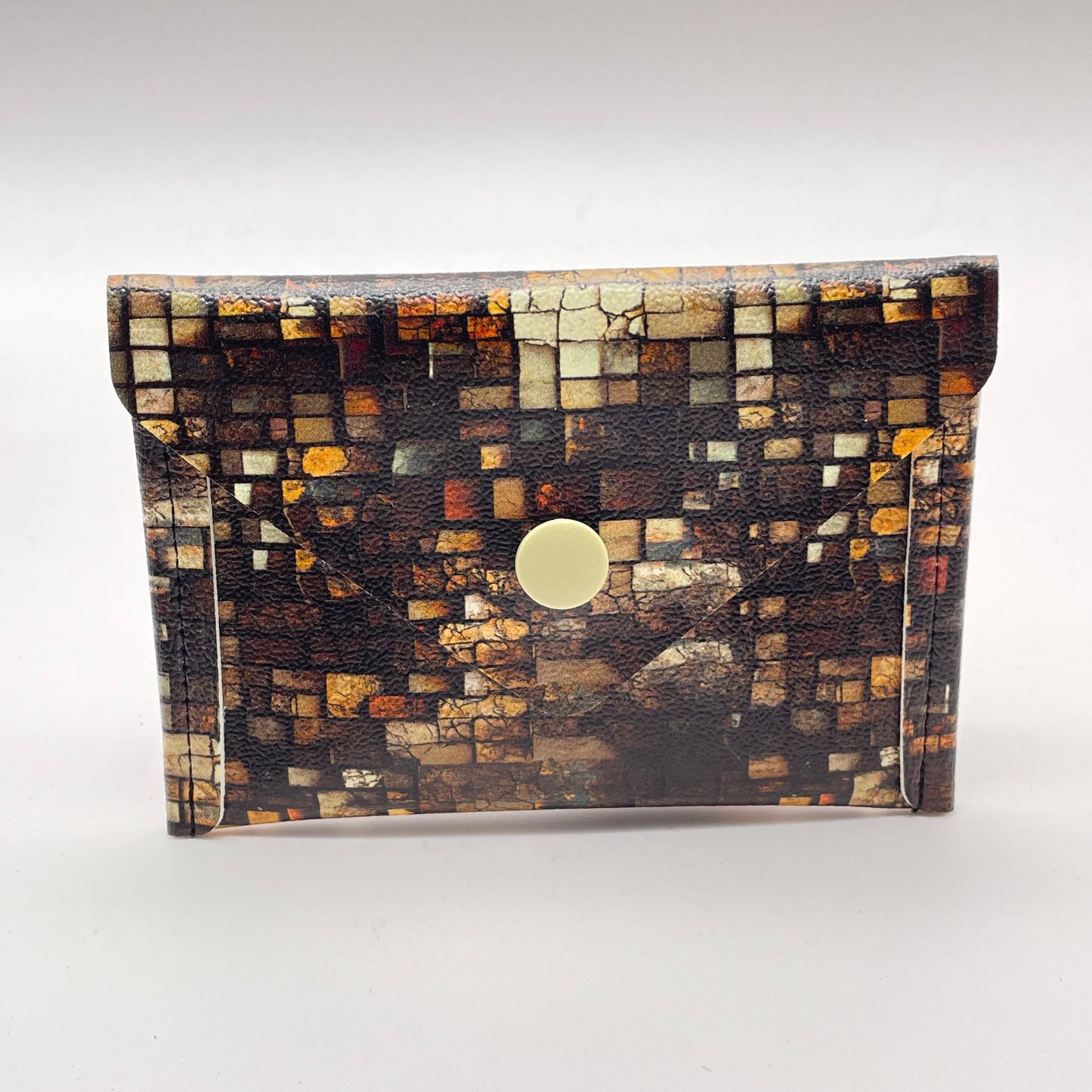 Rusted Bricks Card Wallet