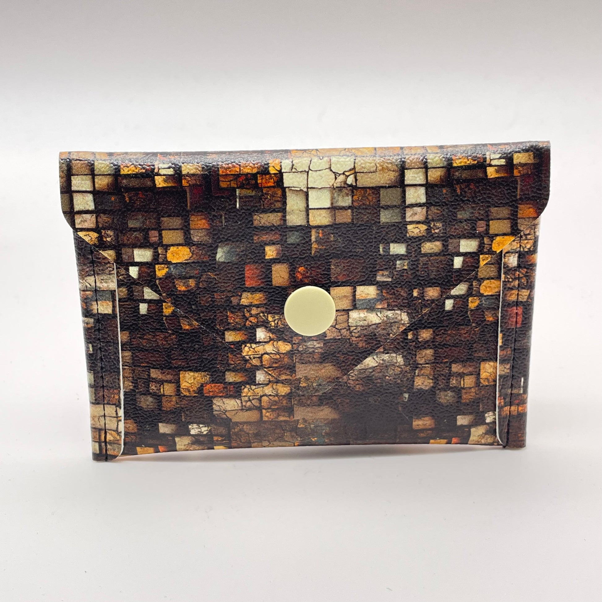 Rusted Wallet Rusted Bricks Card Wallet – Wild Palms Designs