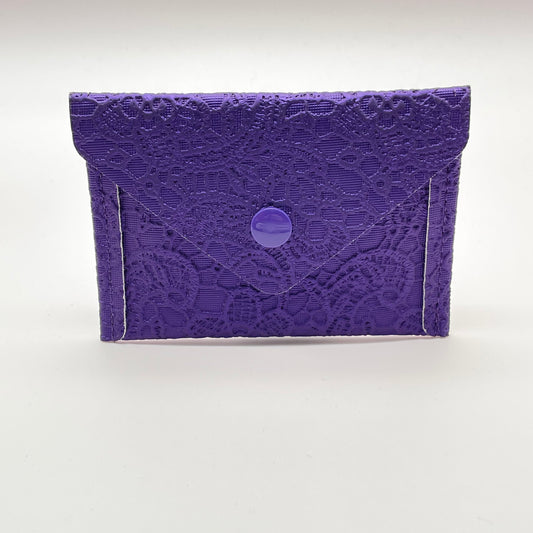 Violet Butterlace Card Wallet