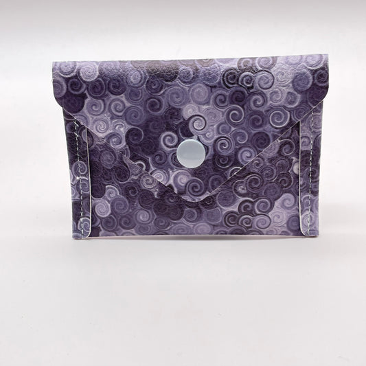 Smoky Swirls Card Wallet